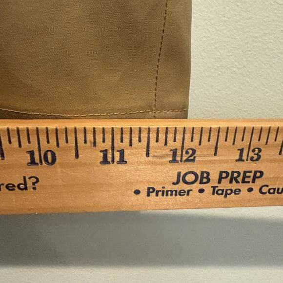 BCG Athletic Golf Shorts Men 40W Tan Khaki 9” Inseam Performance Fabric Casual - Picture 7 of 11